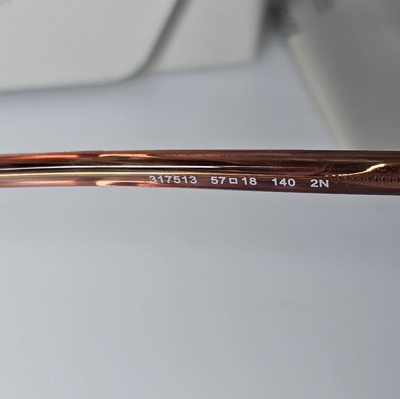 Michael Kors Women's Sunglasses gradient MK2137U 317513 57 Anaheim Tan Blush - Picture 9 of 14